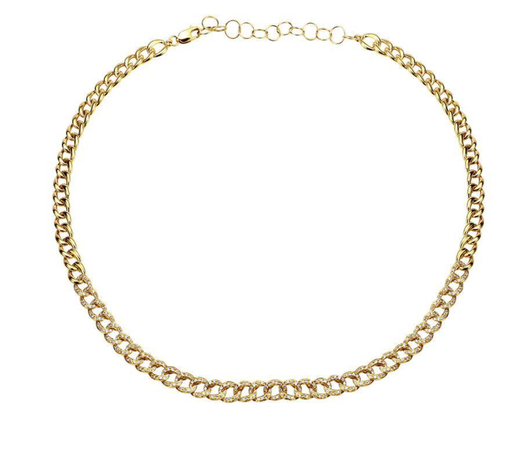 Diamond Cuban Link Necklace - Millo Jewelry