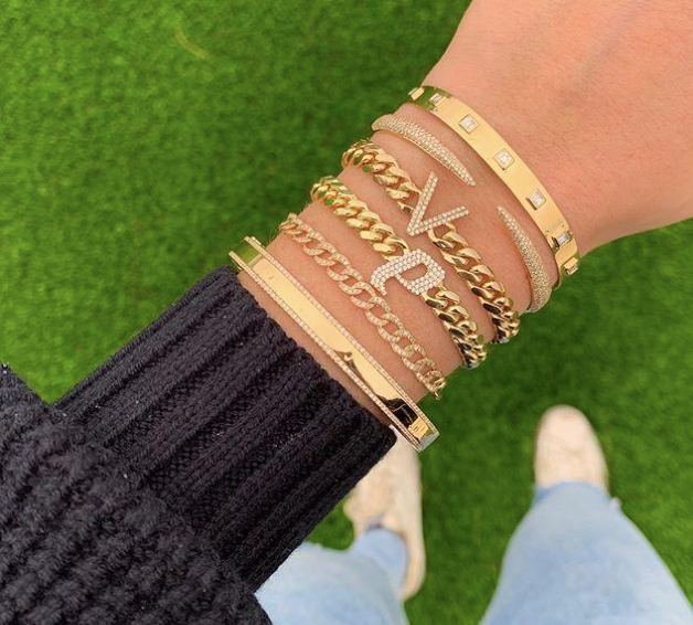 Pave Claw Bangle - Millo Jewelry