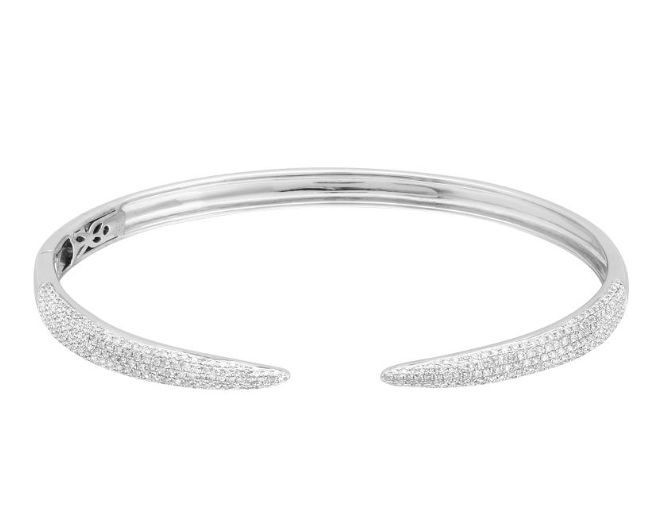 Pave Claw Bangle - Millo Jewelry