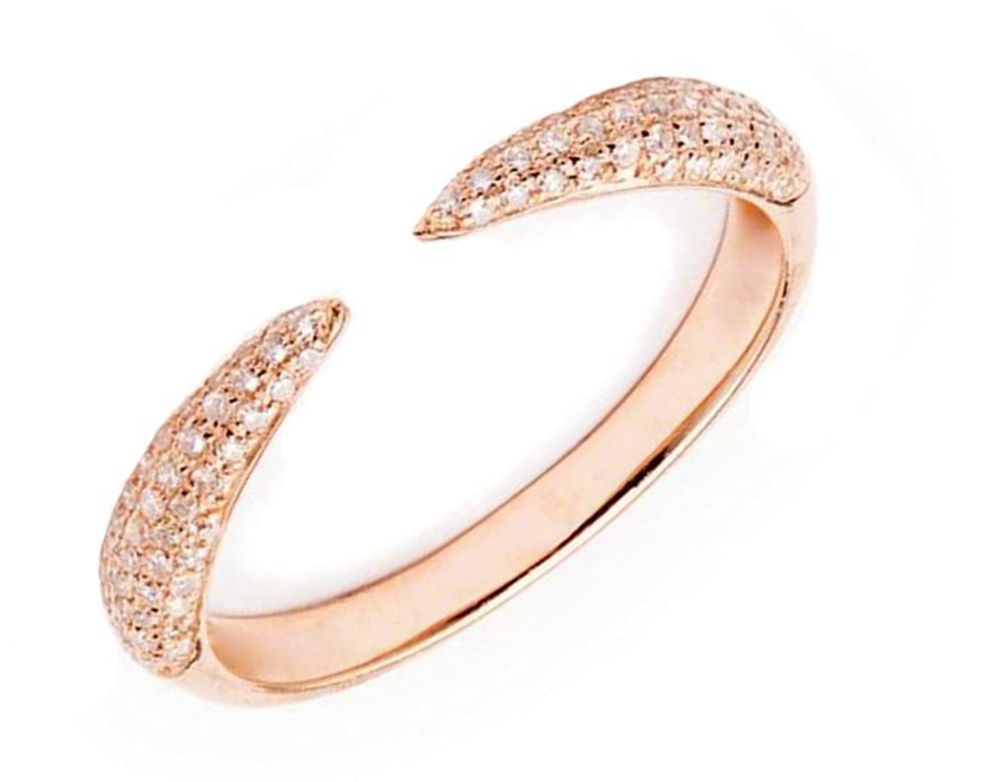 Pave Claw Ring - Millo Jewelry