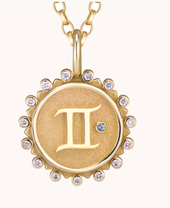 Zodiac Charm Necklace Gemini - Millo Jewelry