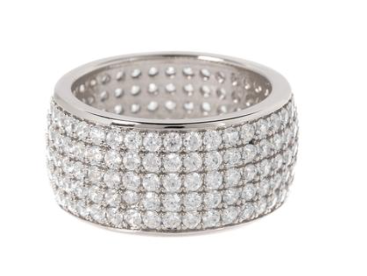 Pave Cigar Ring - Millo Jewelry