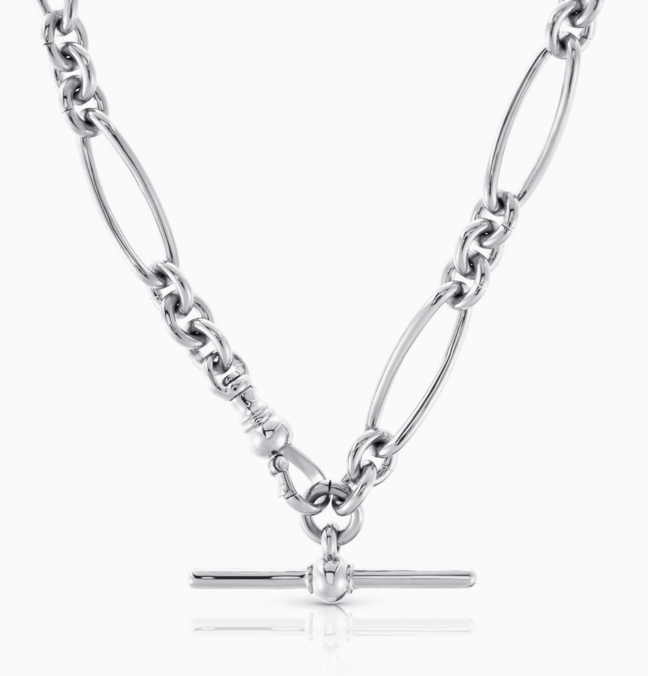 14K Antique Link Necklace - Millo Jewelry