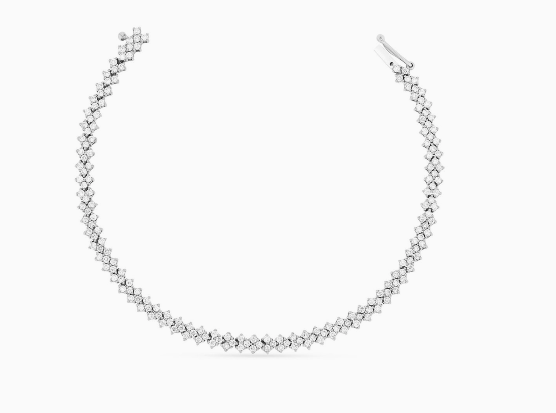 Chevron Tennis Bracelet - Millo Jewelry