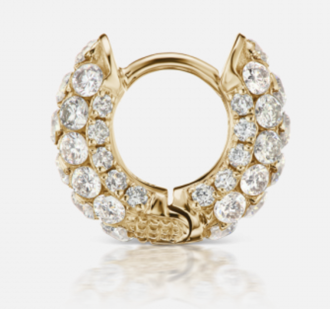 5mm 3 Invisible Diamond Rows Pavé Ring - Millo Jewelry