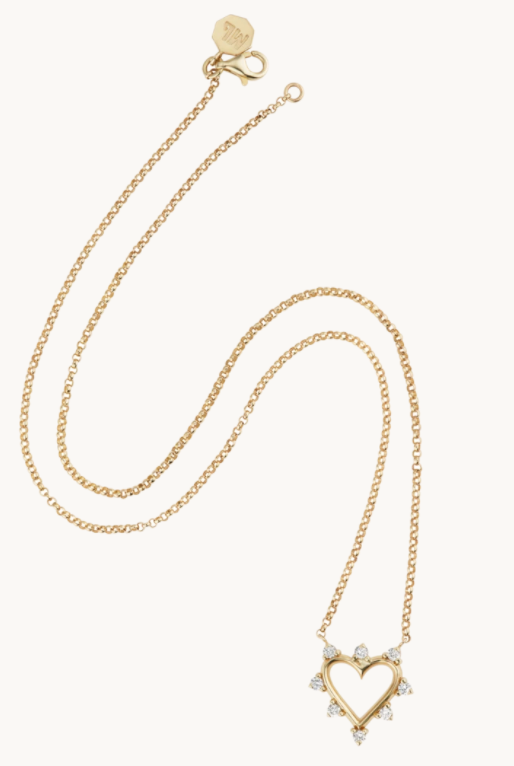 Mini Open Heart Necklace - Millo Jewelry