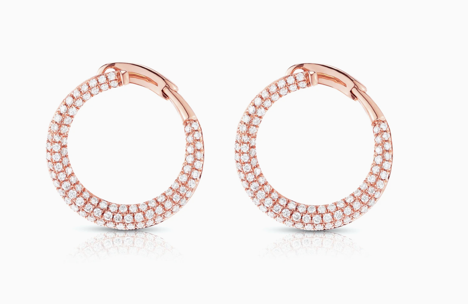Dome Swirl Hoops - Millo Jewelry