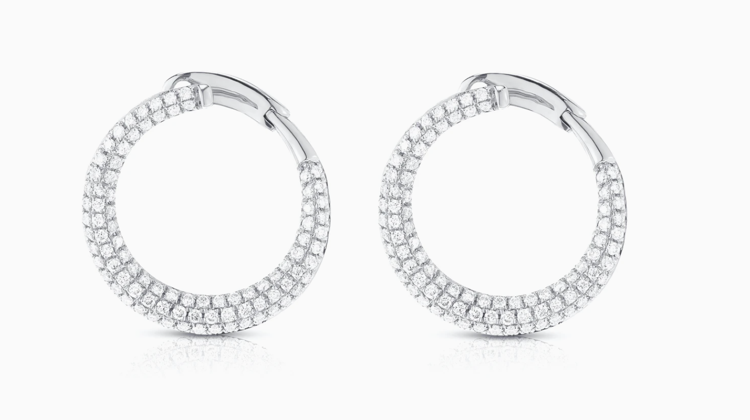 Dome Swirl Hoops - Millo Jewelry