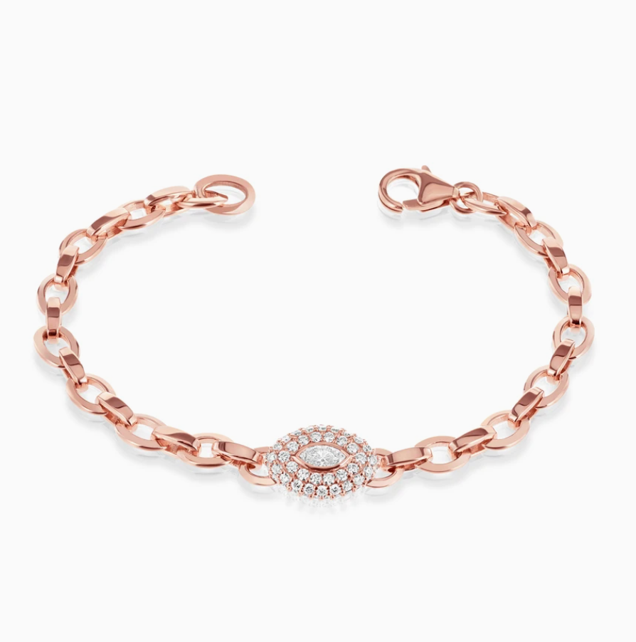Marquise Link Bracelet - Millo Jewelry