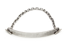 Load image into Gallery viewer, THE 7MM FINE SCALE TOP ID BAR BRACELET - Millo Jewelry
