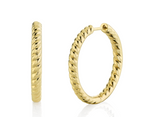 Load image into Gallery viewer, Zoe Braided Hoops - Millo Jewelry
