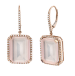 Load image into Gallery viewer, LIGHT PINK CRYSTAL PORTRAIT EARRINGS - Millo Jewelry
