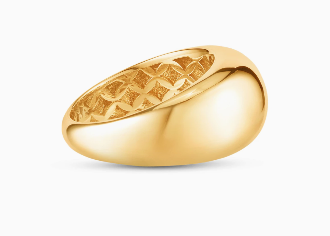Gold Bubble Ring - Millo Jewelry