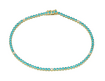 Load image into Gallery viewer, turquoise tennis bracelet
