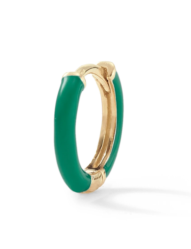 Tiny Enamel Huggy - Millo Jewelry