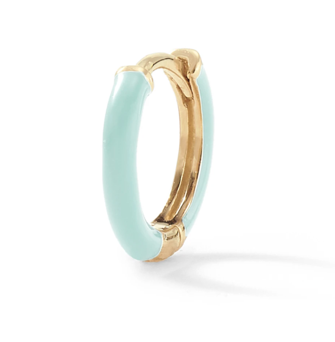 Tiny Enamel Huggy - Millo Jewelry