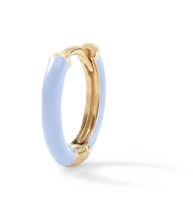 Tiny Enamel Huggy - Millo Jewelry