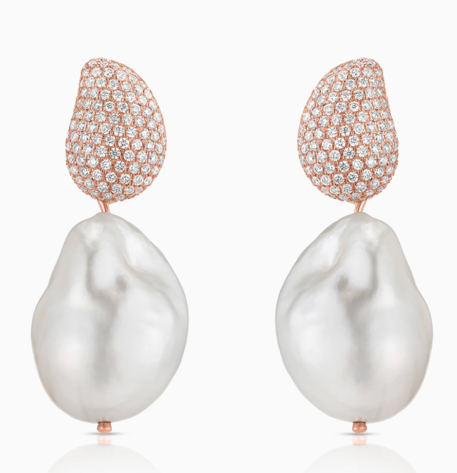 Baroque Pearl Earrings - Millo Jewelry