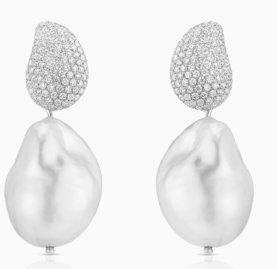 Baroque Pearl Earrings - Millo Jewelry