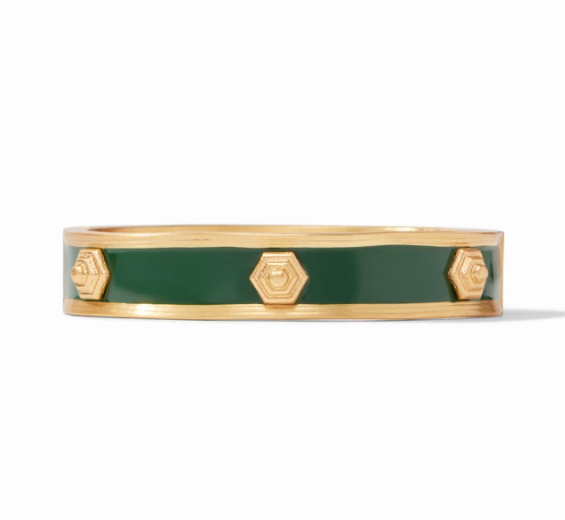 Palladio Enamel Hinge Bangle - Millo Jewelry
