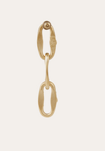 Load image into Gallery viewer, Gabriel Link Earrings Gold - Millo Jewelry
