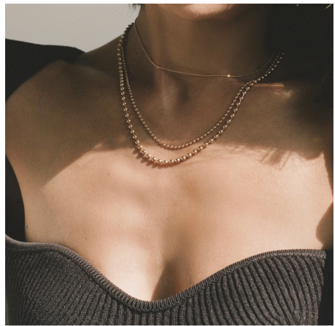 1.5MM Gold Ball Chain Necklace - Millo Jewelry