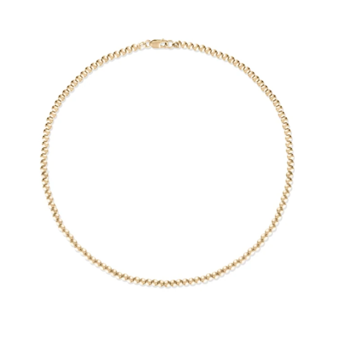 3MM Ball Necklace - Millo Jewelry