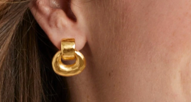 Avalon Demi Doorknocker Earring - Millo Jewelry