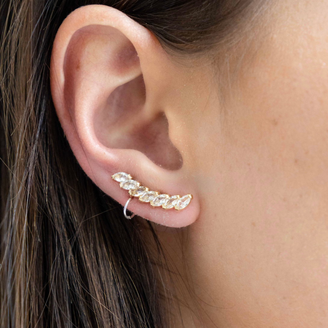 Tabria Earcuff - Millo Jewelry