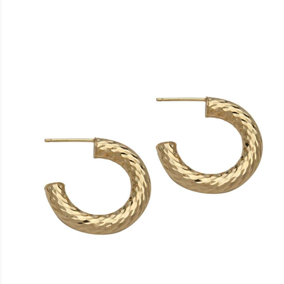 LUPE 1" HOOPS - Millo Jewelry