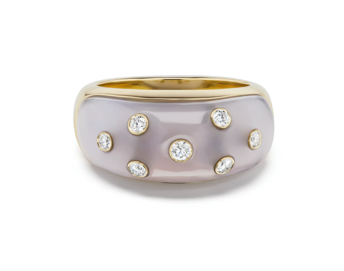 Chalcedony BomBae Ring - Millo Jewelry