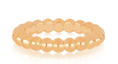 Gold Ball Stack Ring - Millo Jewelry