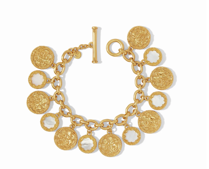 Trieste Coin Charm Bracelet - Millo Jewelry