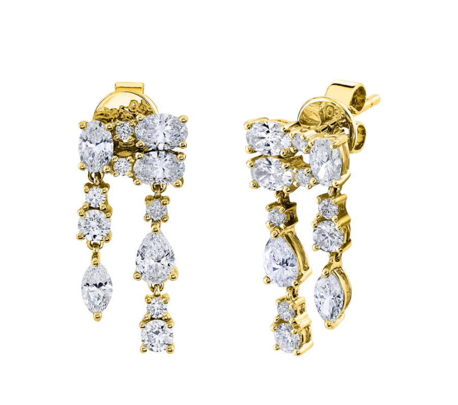 DIAMOND MAYA EARRINGS - Millo Jewelry
