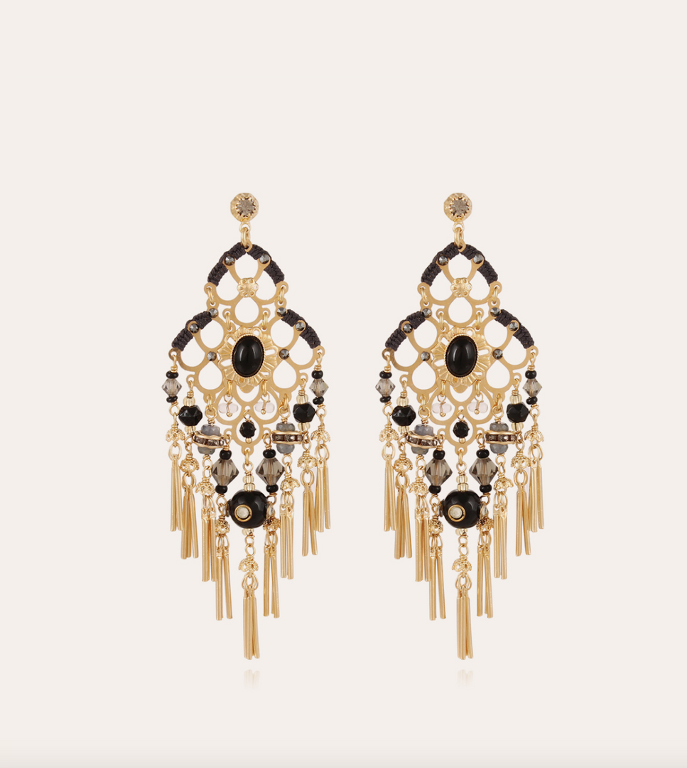 Reine Pompon earrings mini gold - Millo Jewelry