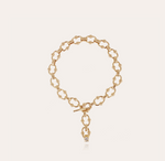 Load image into Gallery viewer, Rivage strass necklace gold - Millo Jewelry
