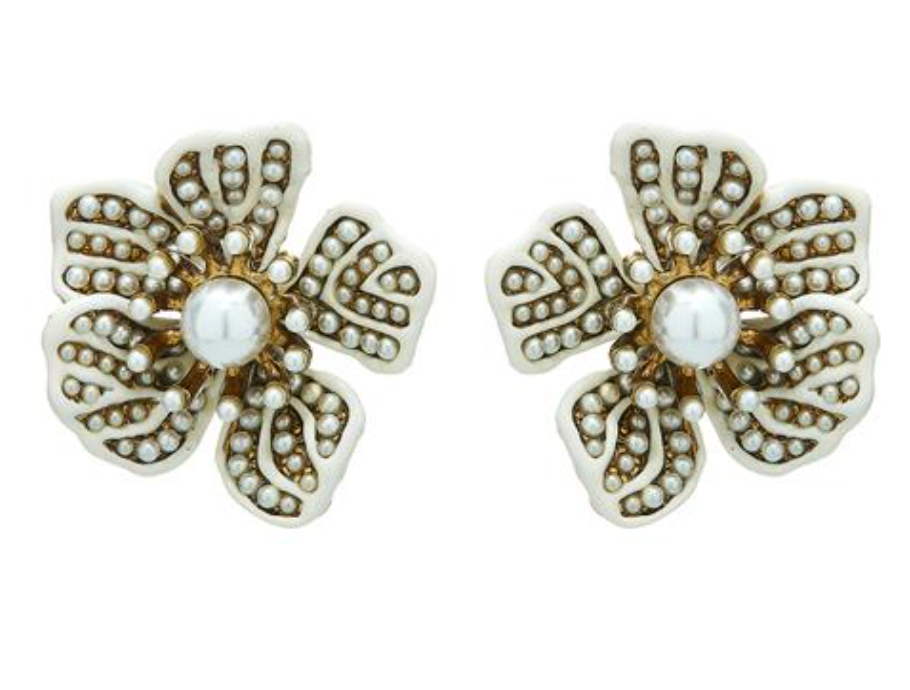 BROKEN FLOWER EARRINGS - Millo Jewelry