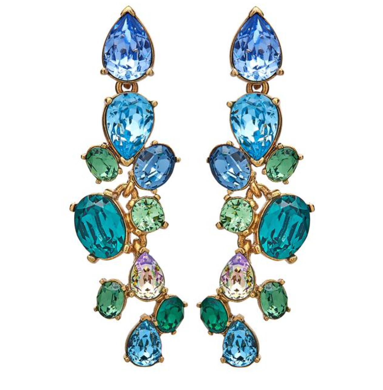CRYSTAL SCRAMBLE EARRINGS - Millo Jewelry