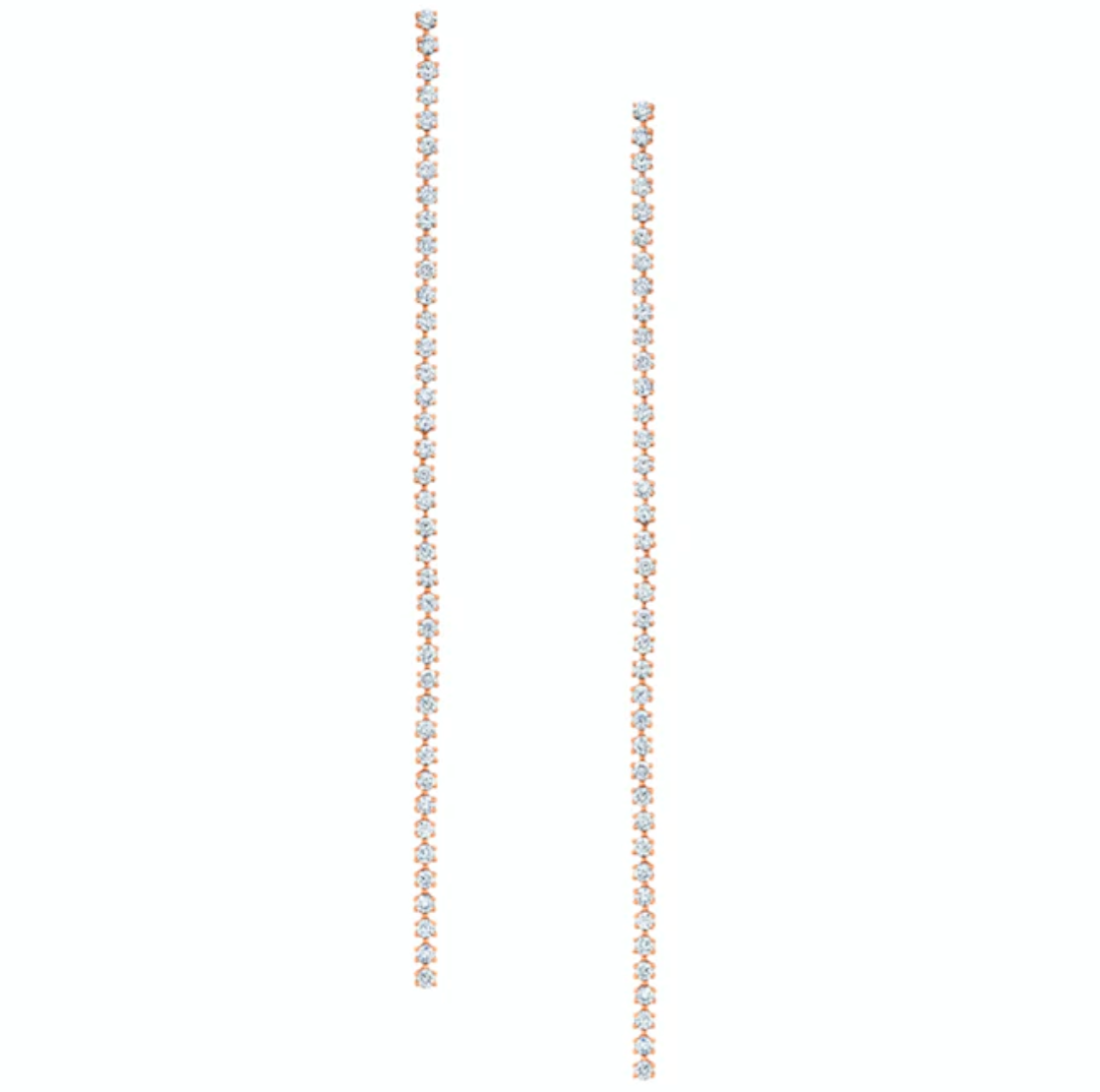 HEPBURN DIAMOND DROP EARRINGS - Millo Jewelry