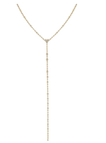 Load image into Gallery viewer, Diamond Station Y Necklace - Millo Jewelry
