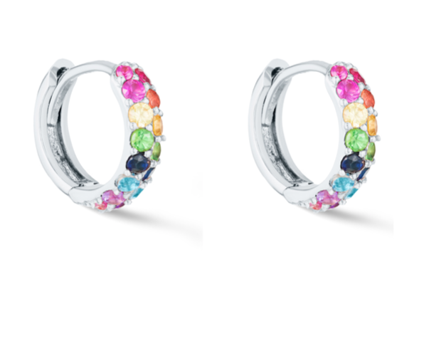 Rainbow Boom Huggies - Millo Jewelry