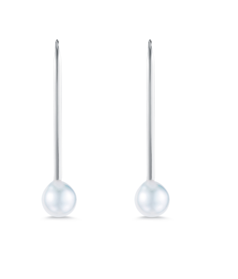 Pearl Stick Earrings - Millo Jewelry