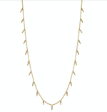 Load image into Gallery viewer, Pave Fringe Drop Necklace - Millo Jewelry
