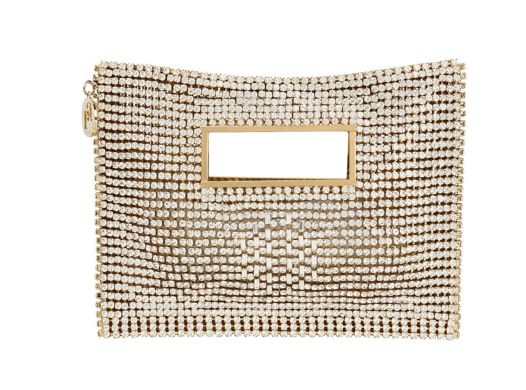 Iside Crystal-Embellished Clutch - Millo Jewelry