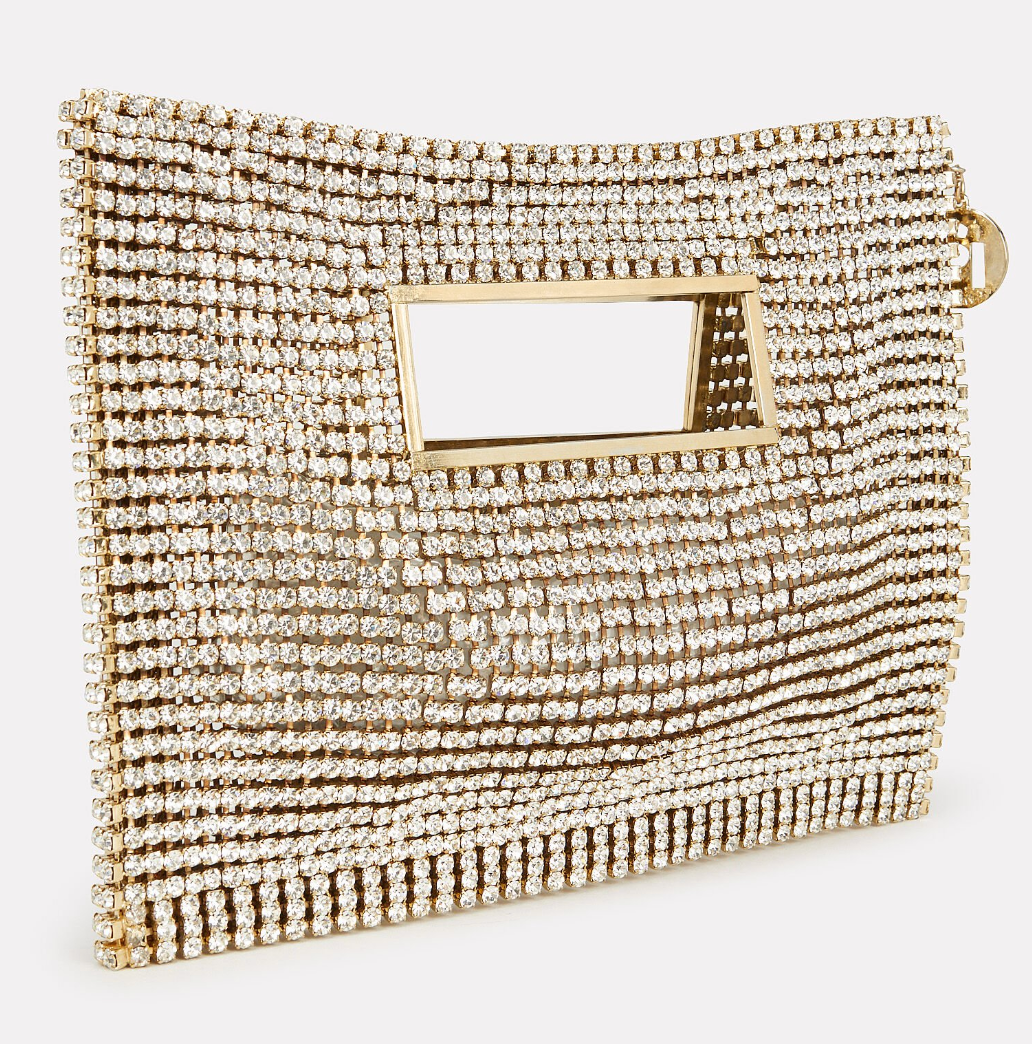 Iside Crystal-Embellished Clutch - Millo Jewelry