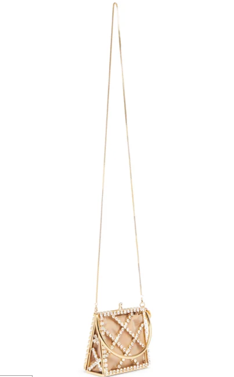 Garofano crystal-embellished clutch bag - Millo Jewelry
