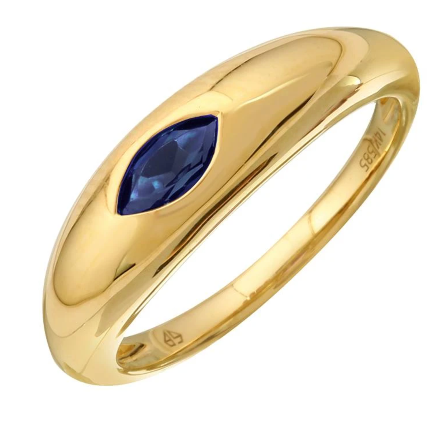 Marquise Stone Dome Ring - Millo Jewelry