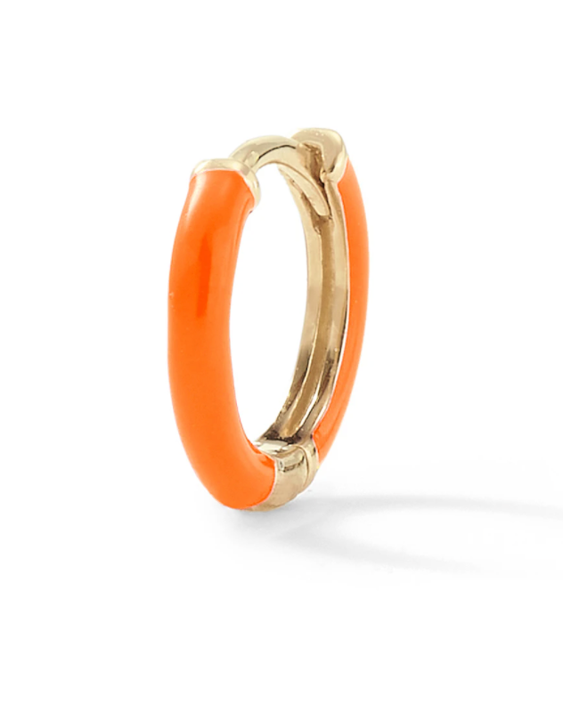 Tiny Enamel Huggy - Millo Jewelry