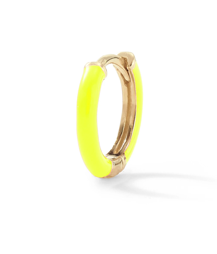 Tiny Enamel Huggy - Millo Jewelry