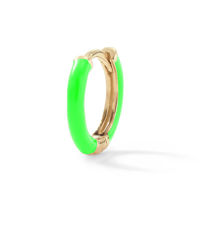 Tiny Enamel Huggy - Millo Jewelry